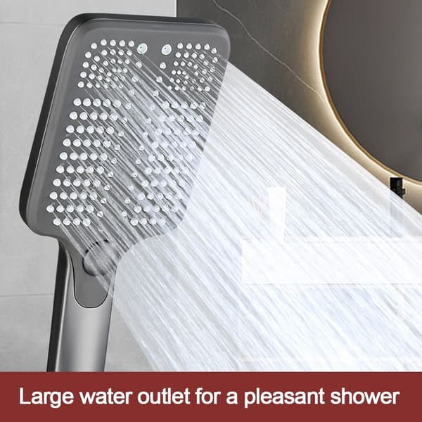 Dusjhode Vannbesparende Sprinkler GRÅ grey