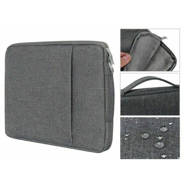 Case för bärbar dator Laptopväska MÖRKGRÅ 15.6IN Dark Grey 15.6in