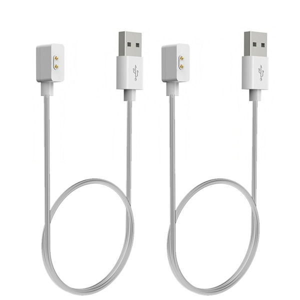 2 STK 60/100 cm Hurtigoplader USB Kabel Dock 2 STK 60 CM HVID 2 STK 2pcs 60cm white