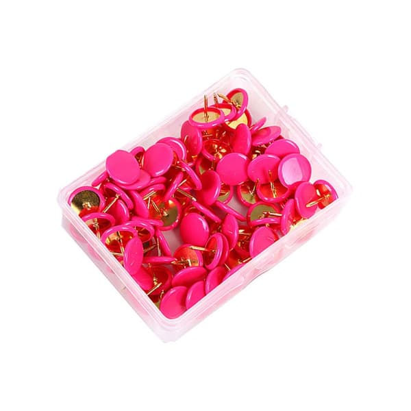 Tryckstift Tummen Tacks Rose Red