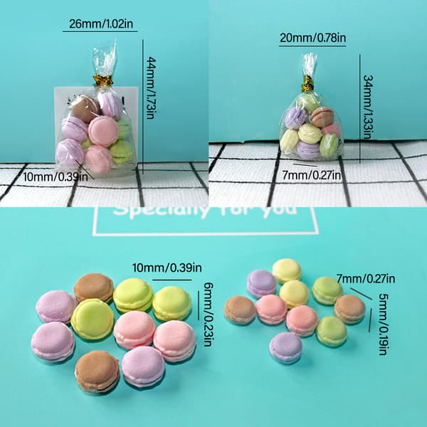 Dockhus Dessertställ Dim Sum Dish MACAROON 1 MACAROON 1 macaroon 1