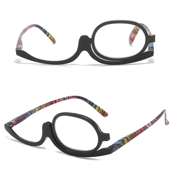 Roterende sminke Lesebriller Sammenleggbare briller BLÅ Blue Strength 1.50-Strength 1.50