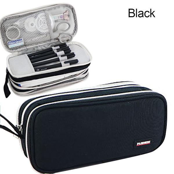 Stationery Opbevaringspose Stationery Organizer SORT SORT Black