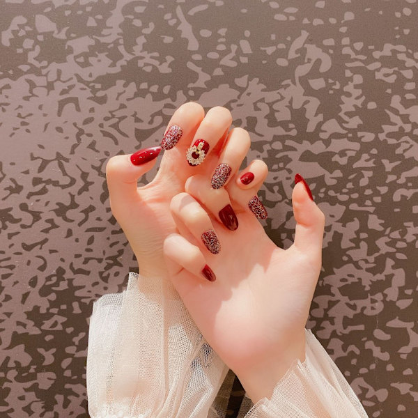 Almond Fake Nails False Nail A14 A14 A14