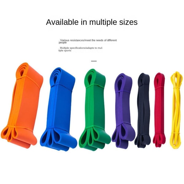 Motstandsbånd Fitness Tension Belt GULT YELLOW