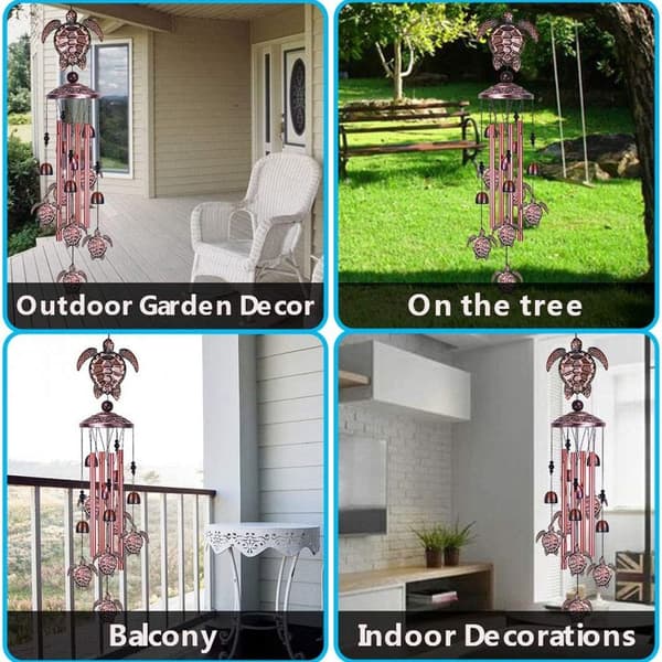 Turtle Wind Chime Beach Wind Chimes Tuulikellot