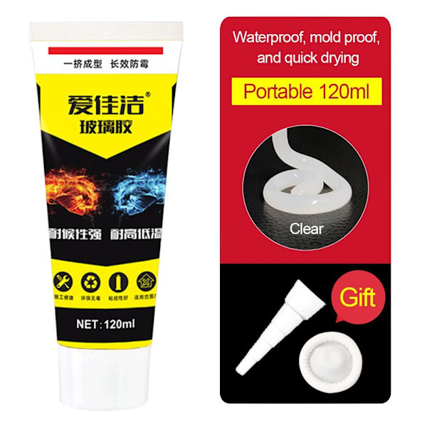 Tile Gap Repair Agent Badeværelsesmaling SORT Black
