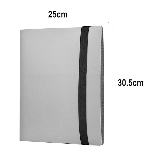 Instant Camera Photo Album 3-tommers bildelagring 360 360 Pockets-Grey