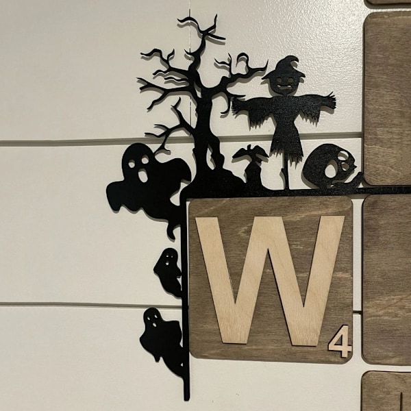 Dörrhörnskylt Dörrvinkelskylt FÄLSKRINGA scarecrow