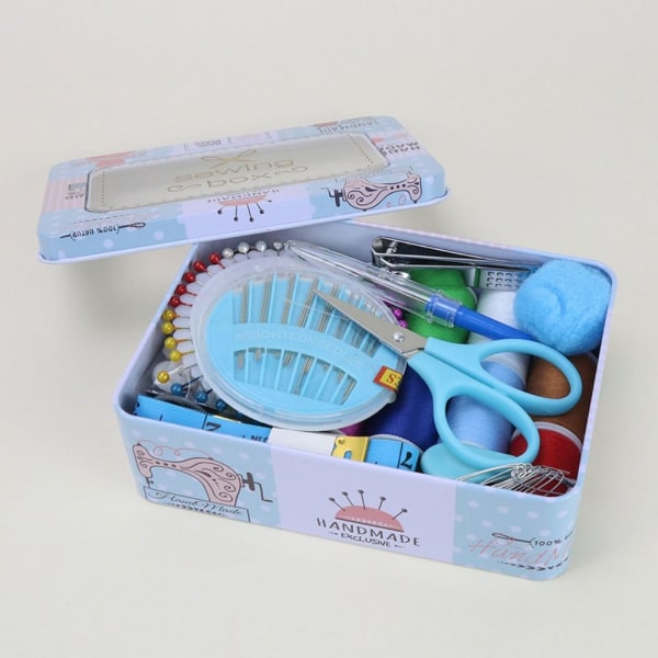 Minisömnadssats Set BLÅ blue