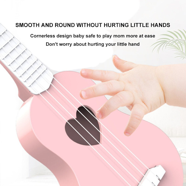 Simulering Gitarr Mini Ukulele BLÅ Blue
