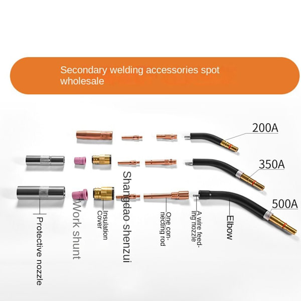 Munstyckshylsa Gassvetsmunstycke 200A2.0 KOPPAR 2.0 KOPPAR 200A2.0 Copper
