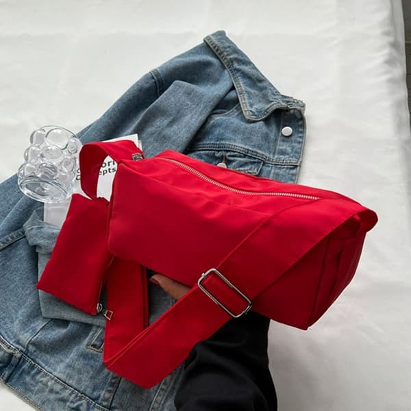 Skuldertasker Messenger Taske BLÅ blue