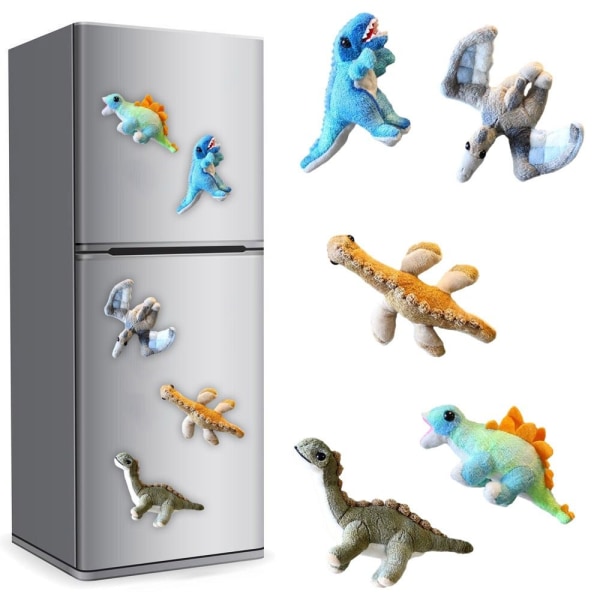 Plys Køleskabsmagneter Dukke Køleskabsindretning THUNDER DRAGON Thunder Dragon