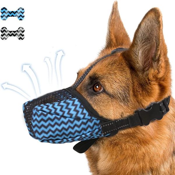 Hundemundkurv Hundemundbetræk GRÅ XL gray XL