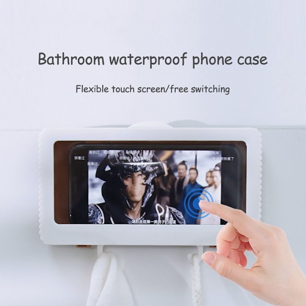 Suihkupuhelinteline Vedenpitävä phone case SININEN blue