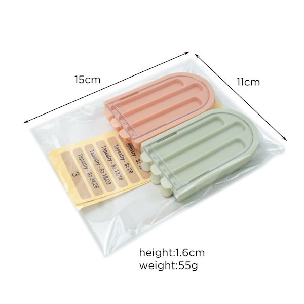 Synåle Etui Bærbart MULTICOLOR Multicolor