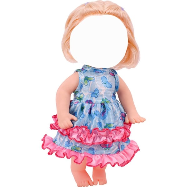 Minidress til dukkeklær 1 1 1