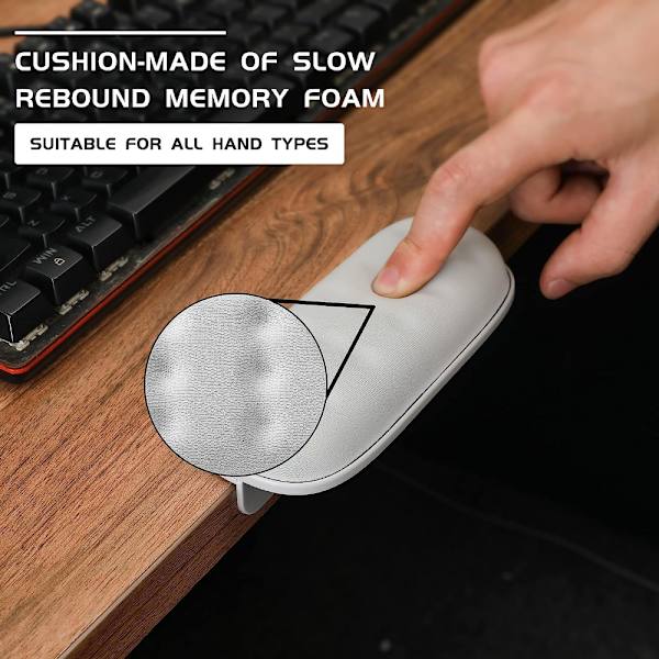 1 par musmatta Ergonomisk musmatta Handledsstöd