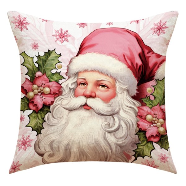 45*45cm Juleputetrekk Linputetrekk 01 01 01
