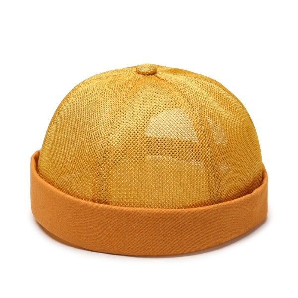 Hip-hop Hat Mesh Hat KELTAINEN Yellow