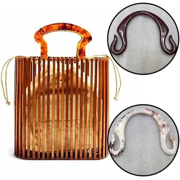 Tote Håndtak Resin Bag Håndtak KAFFE KAFFE Coffee