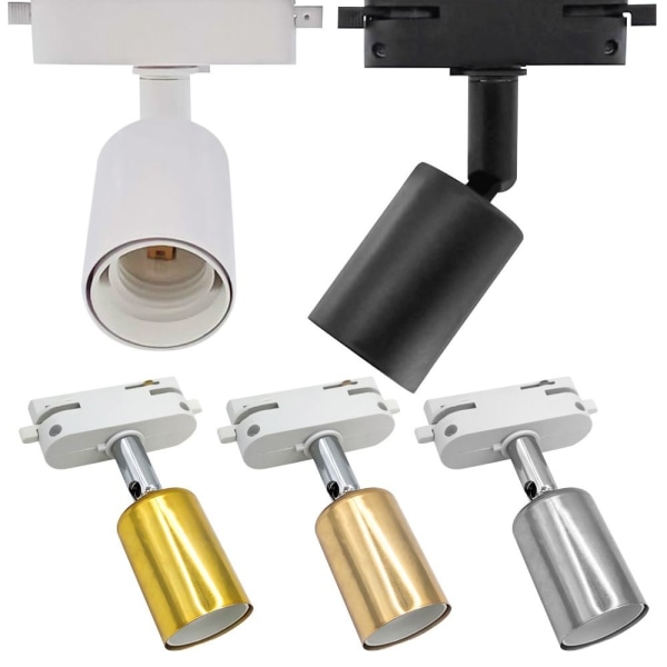 Downlight Holder Spot Light Socket SØLV silver