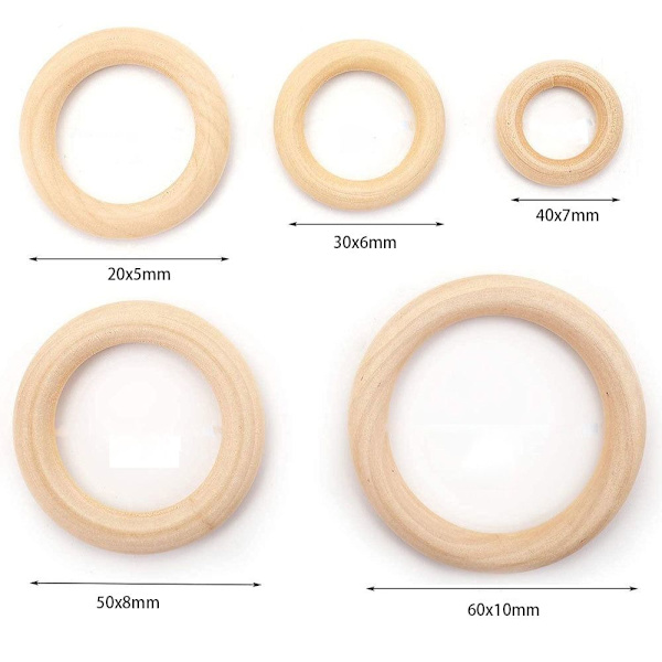 Tre Ring Hengende Ring 20X5MM 20x5mm