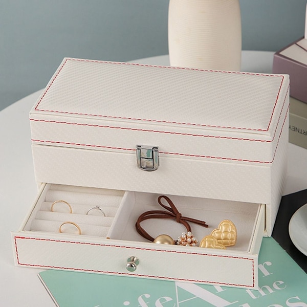 Double Watch Box watch CASE White
