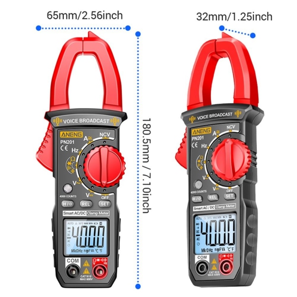 Digital Clamp Meter Smart Multimeter PN201 PRO PN201 PRO PN201 Pro