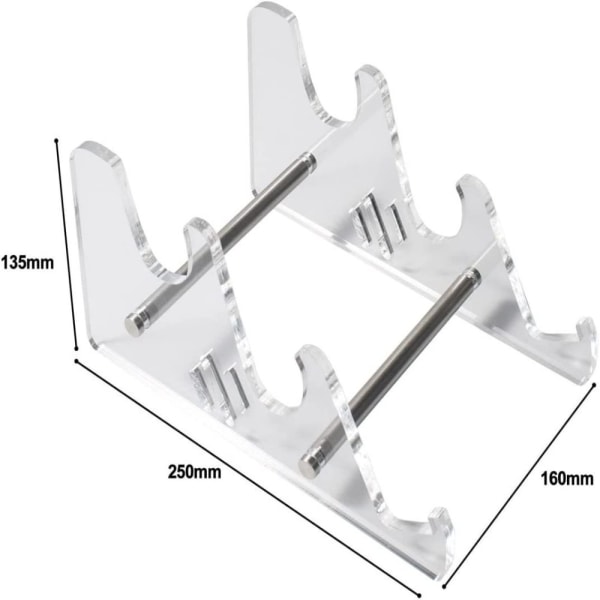 Keyboard Display Stand Tastaturstativ TRANSPARENT ET LAG ET transparent one layer-one layer