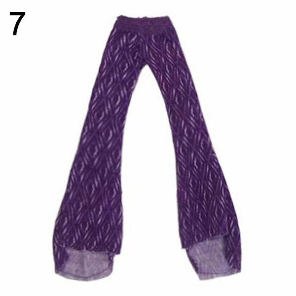 Floral Jeans Nahkahousut 7 7 7