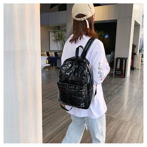Opiskelijareput Matkareput MUSTA black