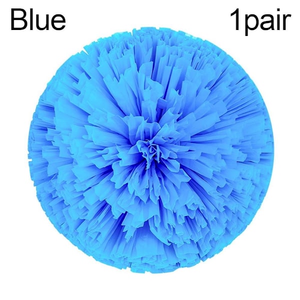 1pari Cheerleader-pommonit Cheerleading Cheerleader Ball BLUE Blue