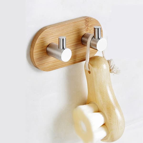 Bambuskroker Håndklekroker 2 KROKER 2 KROKER 2 Hooks
