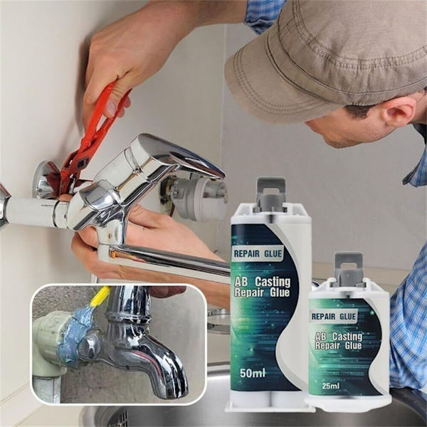 Vahva metallikorjausliima Erittäin luja liimaustiiviste HARMAA grey 25ml-25ml