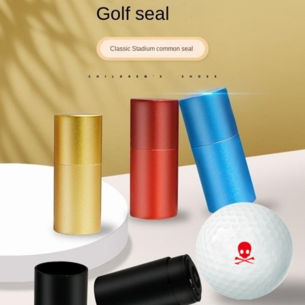 Golfbold markør Golfbold stempel metal segl