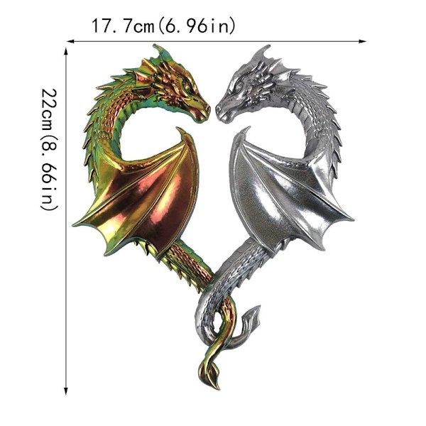 Dragon Silikoneform Harpiksforme Støbeform