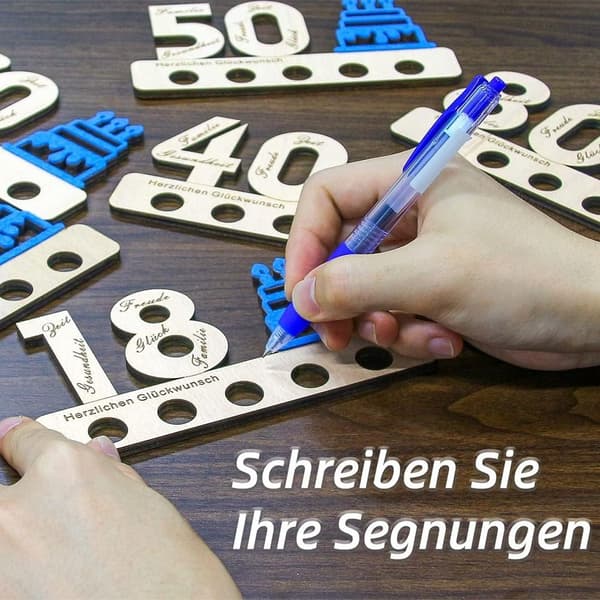20-årsdagsgaver Pengegave 50-ÅRS 50-ÅRS 50th