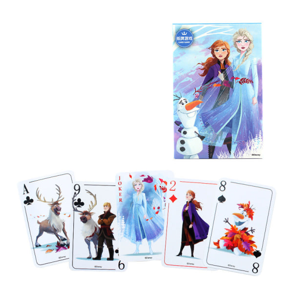 Mickey, Frozen, Avengers Paper Playing Cards Frozen