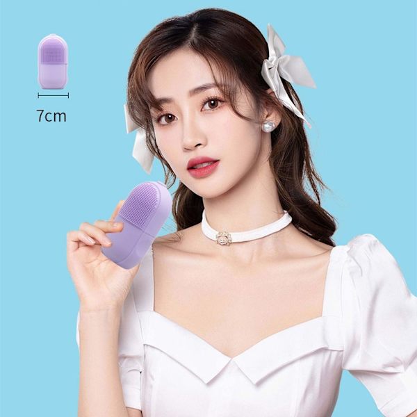 Face Ice Roller Ice Cube Massasjeapparat LILLA Purple