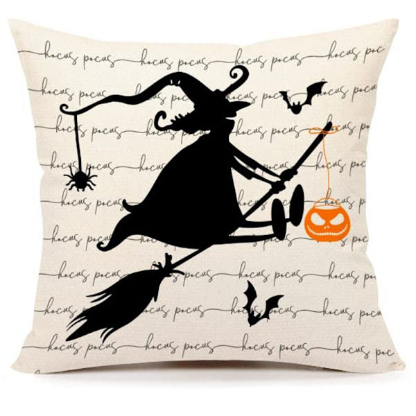 45 cm Halloween-tyynyliina Pellava case 03 03 03