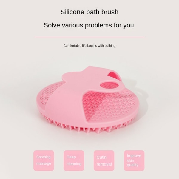 Cirkulär duschborste Duschborste ROSA pink
