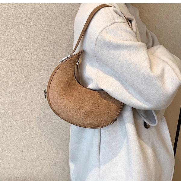 Axel sidoväskor för kvinnor Scrub Läder Trendväska KHAKI Khaki