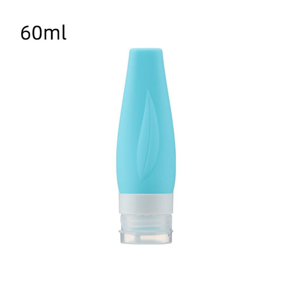 Reseflaskor Påfyllningsbar flaska BLÅ 60ML 60ML blue 60ml-60ml