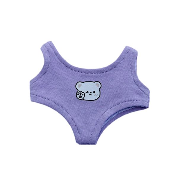 Dockkläder Docktillbehör LILA purple