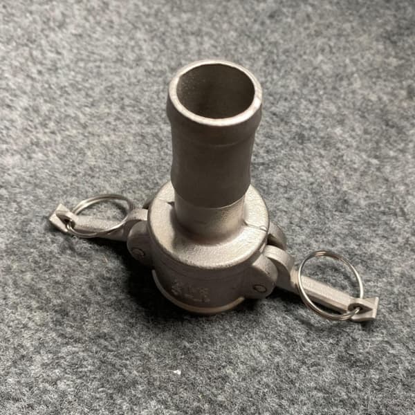 2 ST Camlock Typ C Kam och spårslangkoppling 1" Camlock 2PCS