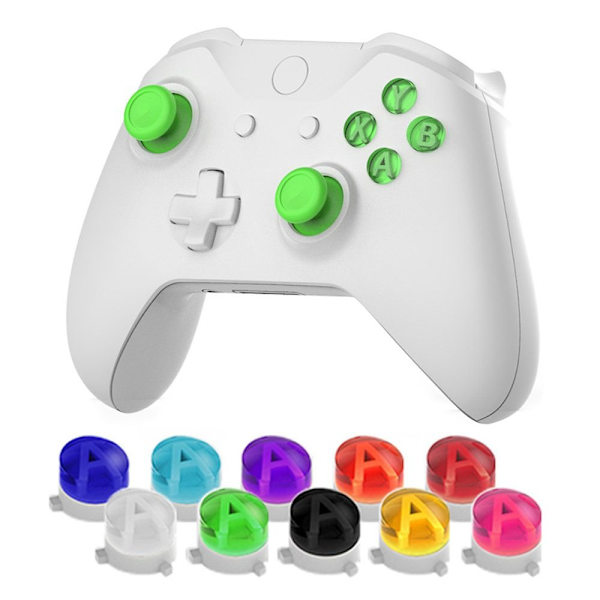 Abxy Button Controller-knappar BLÅ blue