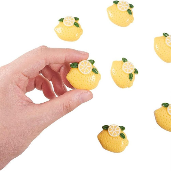 Fruit Charm Cabochons Frukt Charm Resin Flatback Cabochons