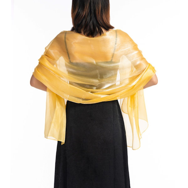 Aftenkjoler Sjal Lady Cape Wraps CHAMPAGNE CHAMPAGNE Champagne